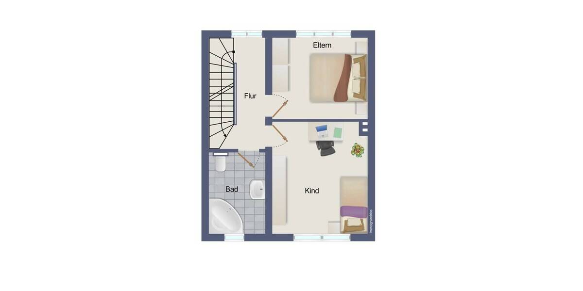 Reihenendhaus Hückeswagen Innenstadt - 4 Zimmer, 110 m&sup2;, 325.000&euro; | Angebot:25675573