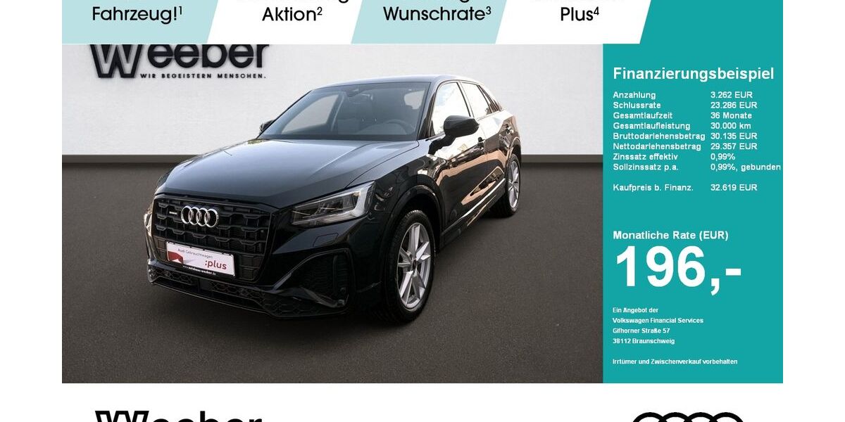 Audi Q2 14.970 km 30.490 &euro; Weil der Stadt 71263