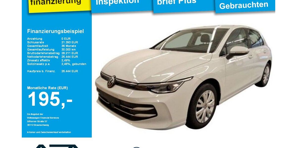 VW Golf 12.007 km 25.887 &euro; Gera 07546