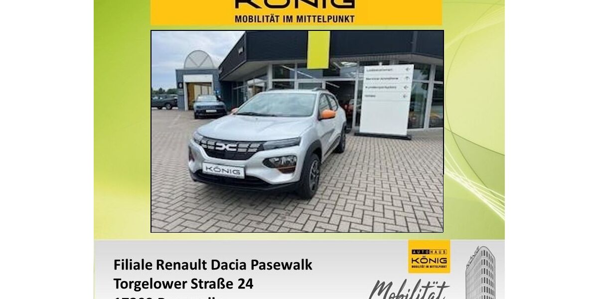 Dacia Spring 12.646 km 13.497 &euro; Pasewalk 17309