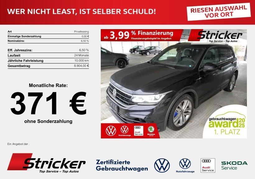 VW Tiguan 44.887 km 41.949 € Detmold 32760