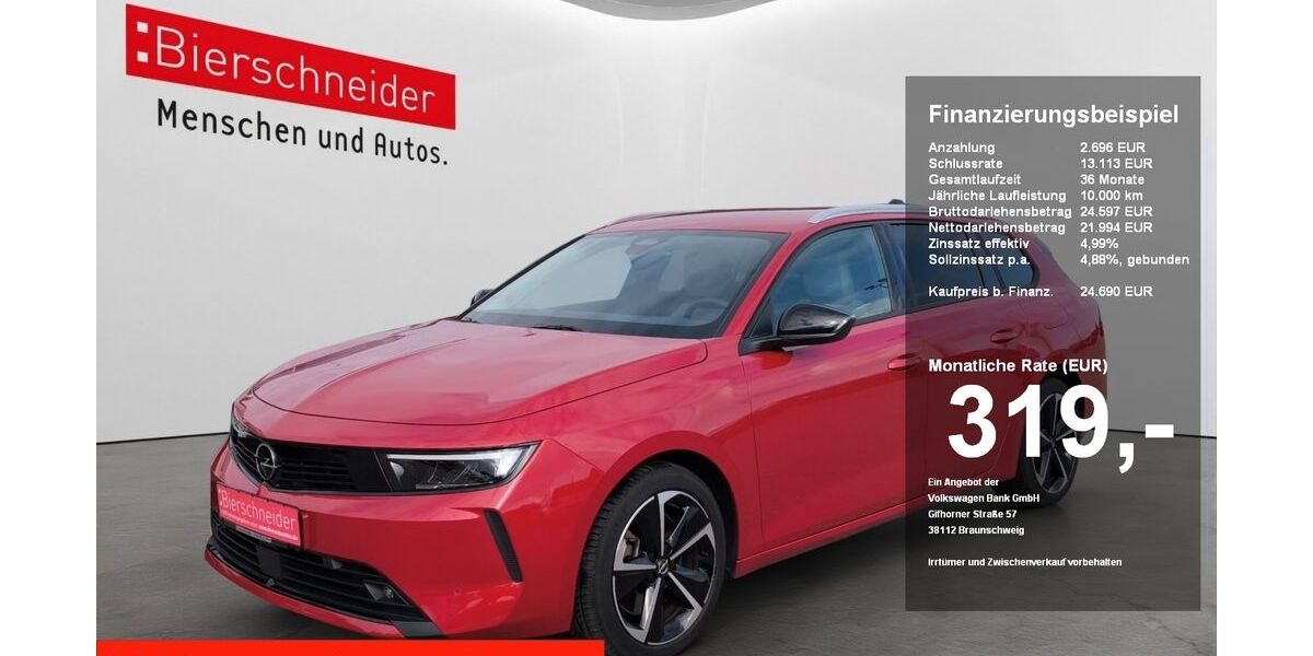 Opel Astra 41.689 km 22.870 &euro; Regensburg 93055