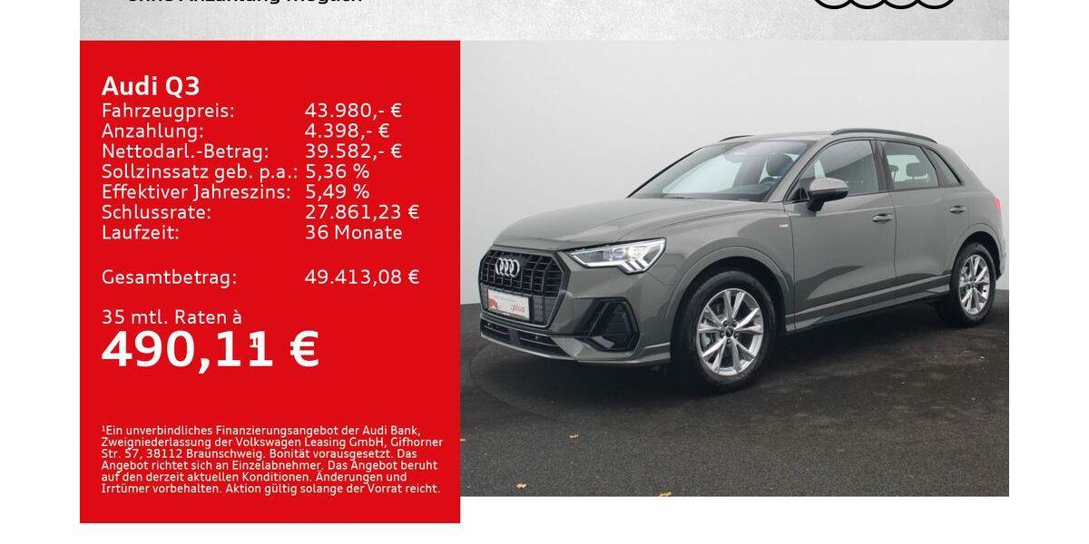 Audi Q3 13.000 km 43.980 &euro; Würzburg 97076