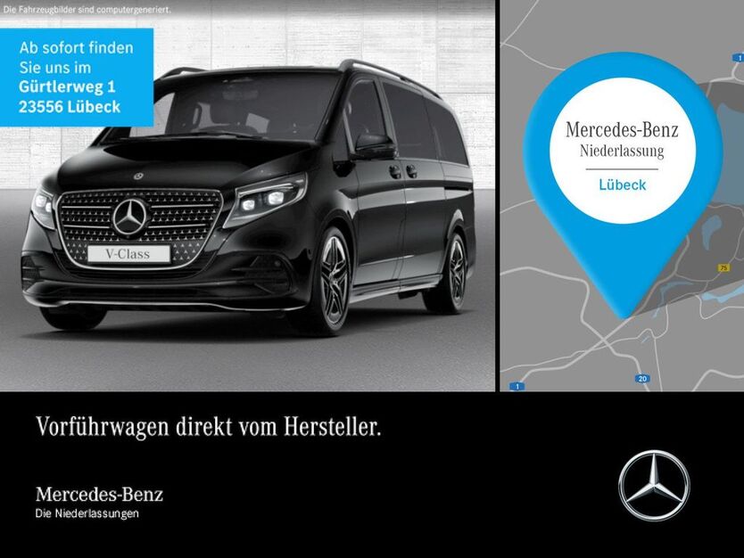 Mercedes-Benz V 250 13.752 km 83.280 € Lübeck 23556