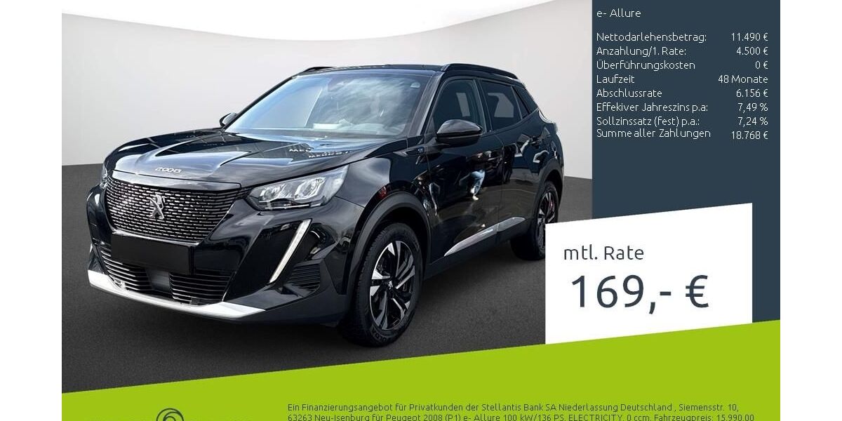 Peugeot 2008 66.002 km 15.879 &euro; Münster - Amelsbüren 48163