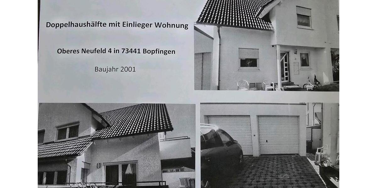 Doppelhaushälfte Bopfingen - 7 Zimmer, 181 m&sup2;, 419.000&euro; | Angebot:27045434