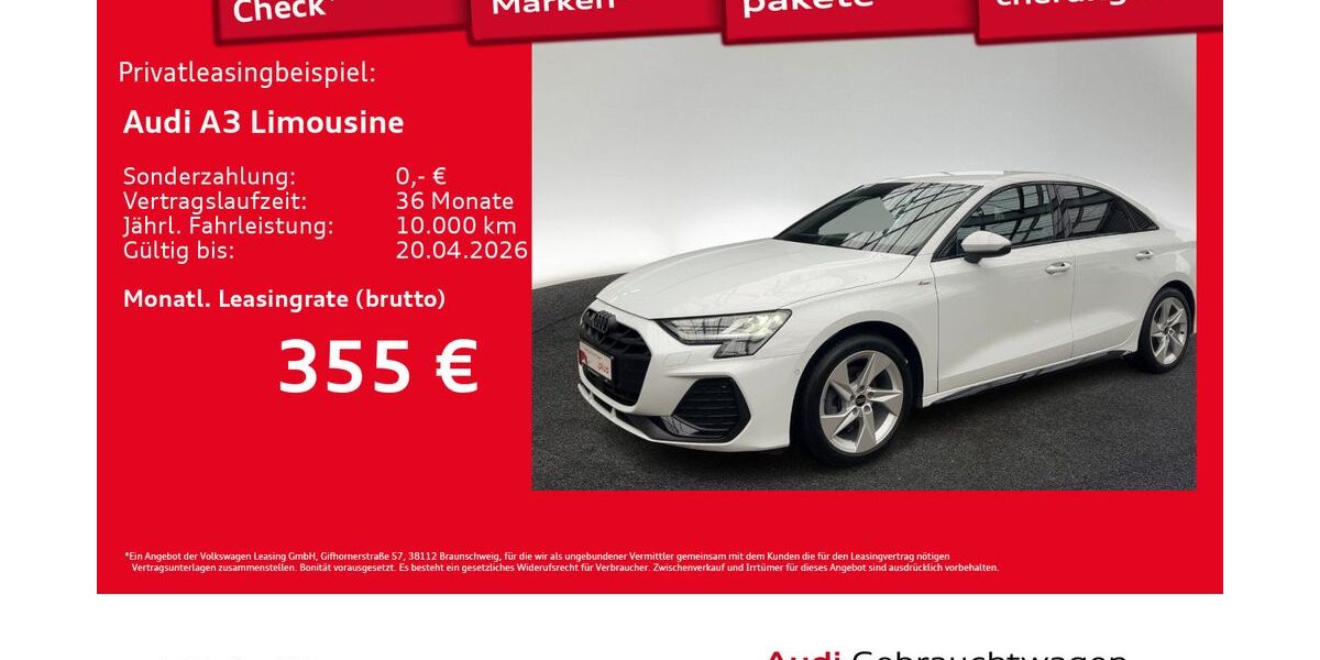 Audi A3 33.560 km 34.880 &euro; Hamburg 22529