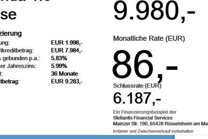Fiat Panda 20.200 km 9.980 &euro; Augsburg 86167