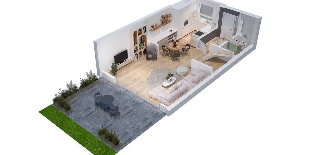 Reihenmittelhaus Achim - 5 Zimmer, 115 m&sup2;, 1.600&euro; | Angebot:26797704