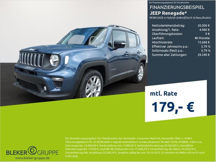 Jeep Renegade 2.741 km 24.580 € Münster - Amelsbüren 48163