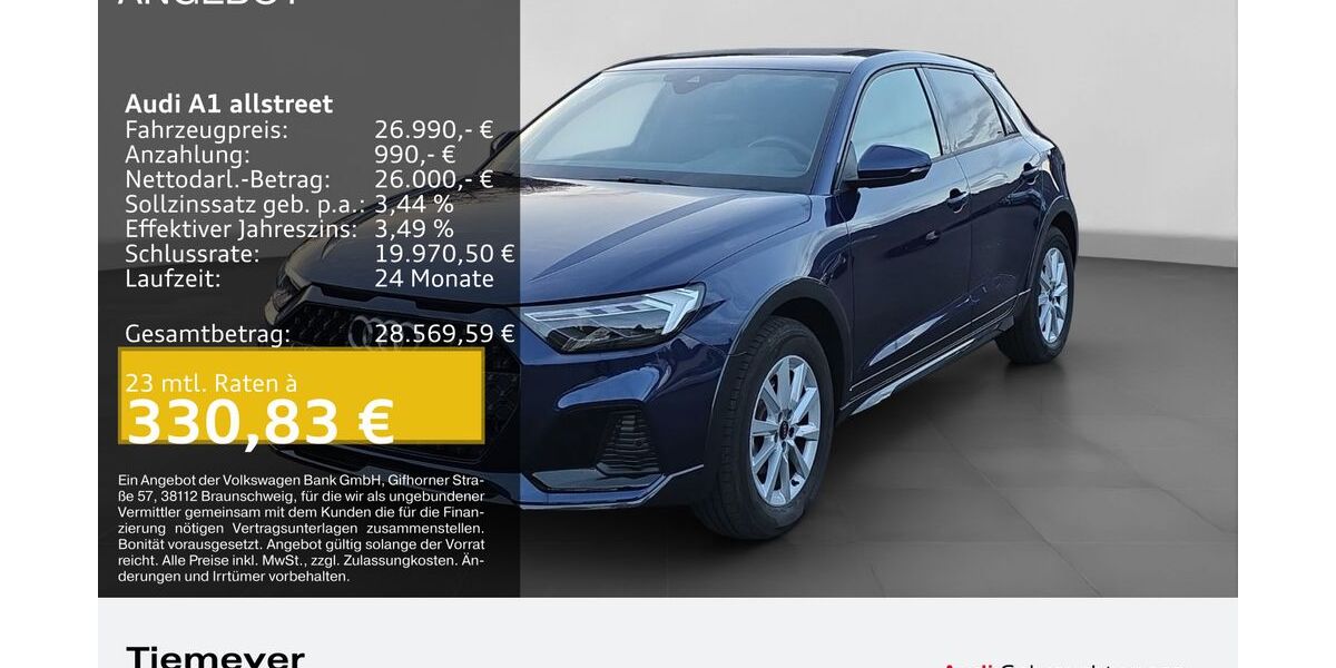 Audi A1 8.024 km 26.250 &euro; Plettenberg 58840