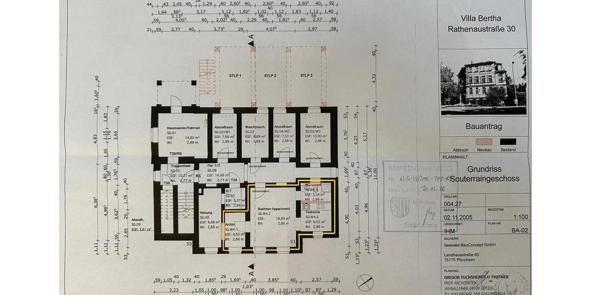Etagenwohnung Leipzig Altwest - 3 Zimmer, 33 m&sup2;, 499&euro; | Angebot:26367398