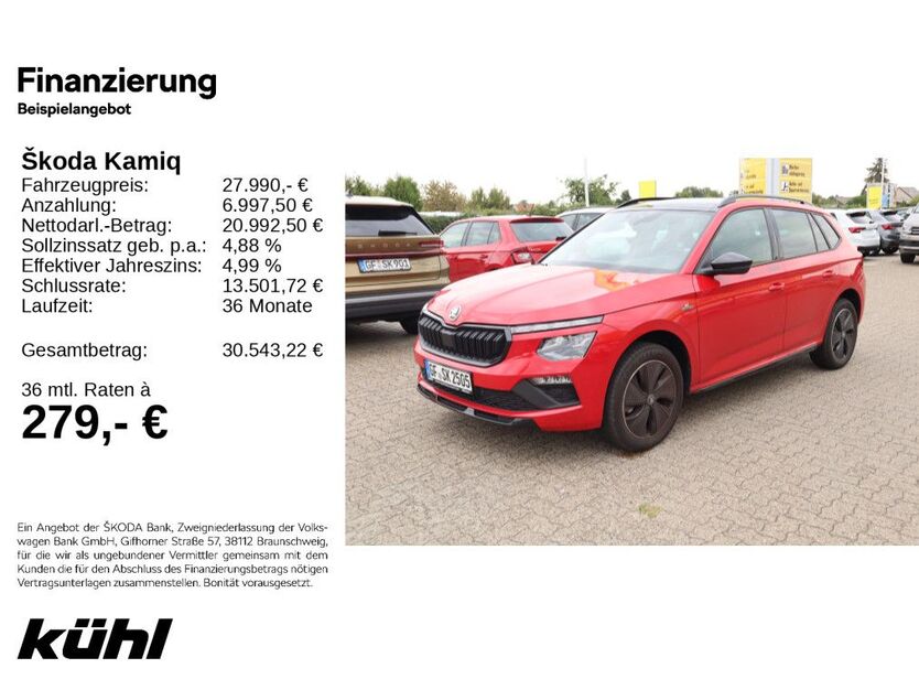Skoda Kamiq 6.000 km 27.590 € Gifhorn 38518