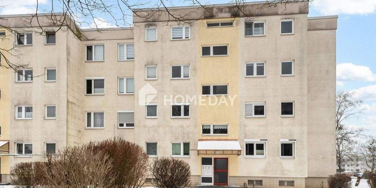 Etagenwohnung Wolfsburg Detmerode - 3 Zimmer, 66 m&sup2;, 169.900&euro; | Angebot:25400435