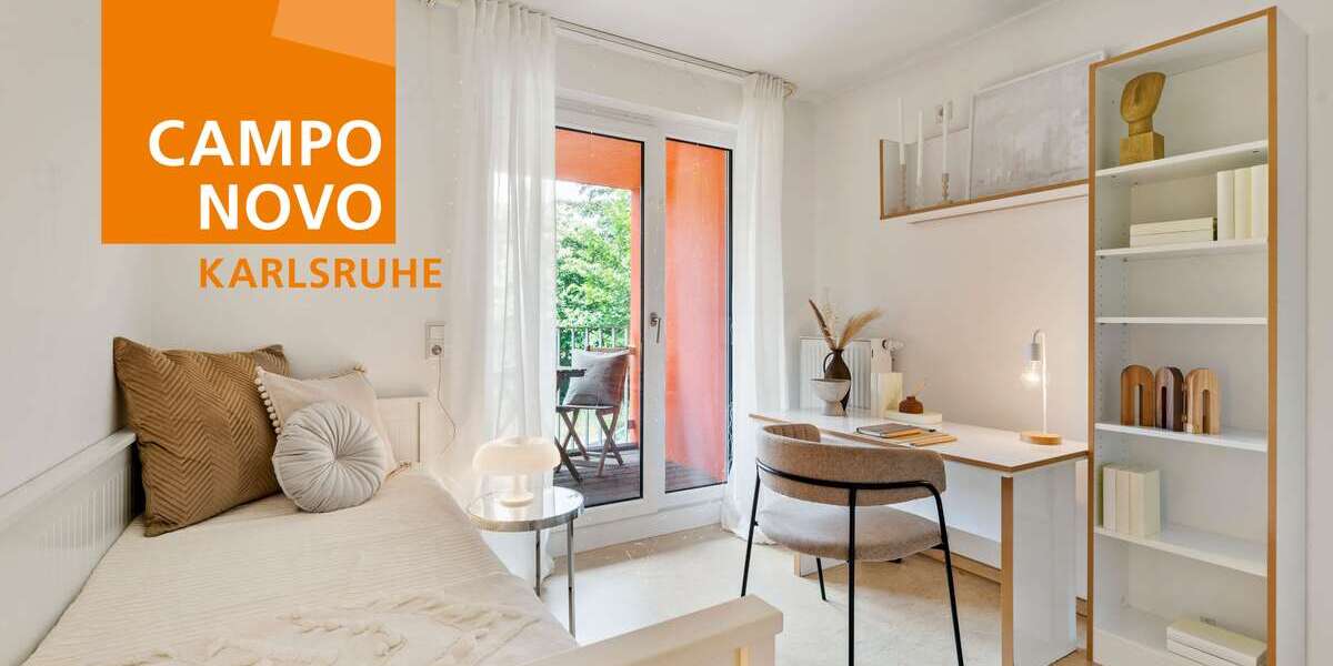 Zimmer Karlsruhe Nordweststadt - 1 Zimmer, 600&euro; | Angebot:26399986