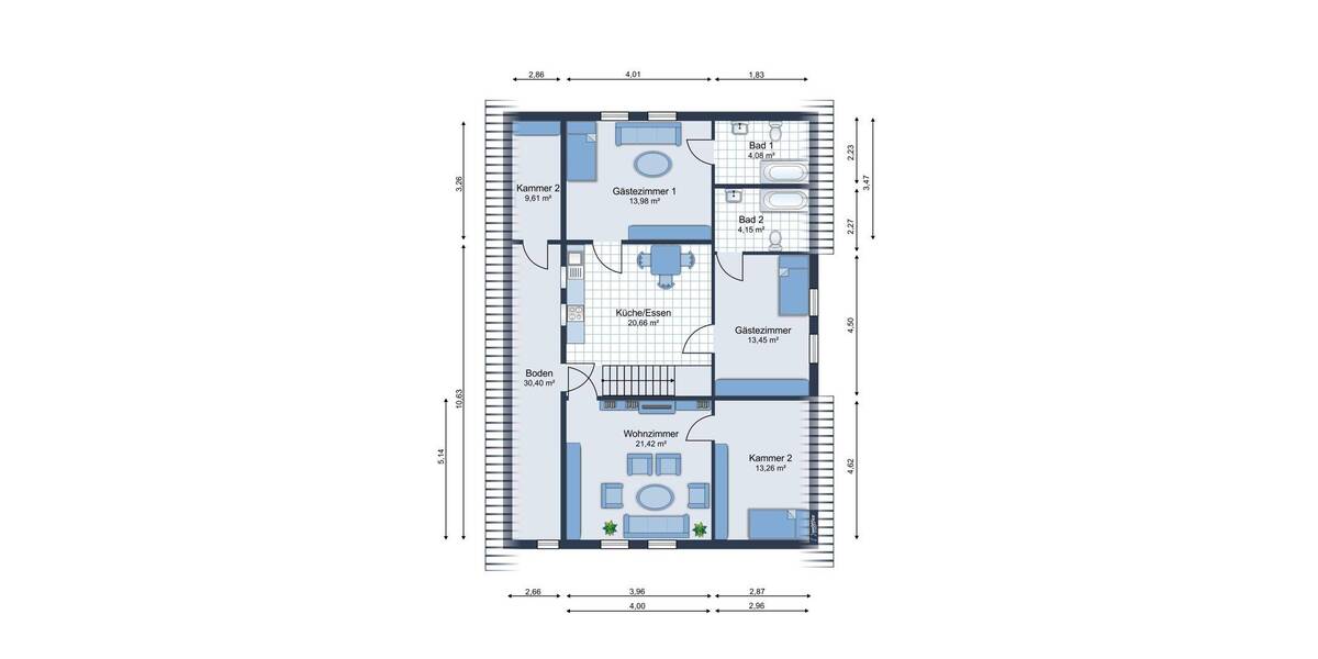 Einfamilienhaus Marne - 7 Zimmer, 280 m&sup2;, 249.000&euro; | Angebot:26862843
