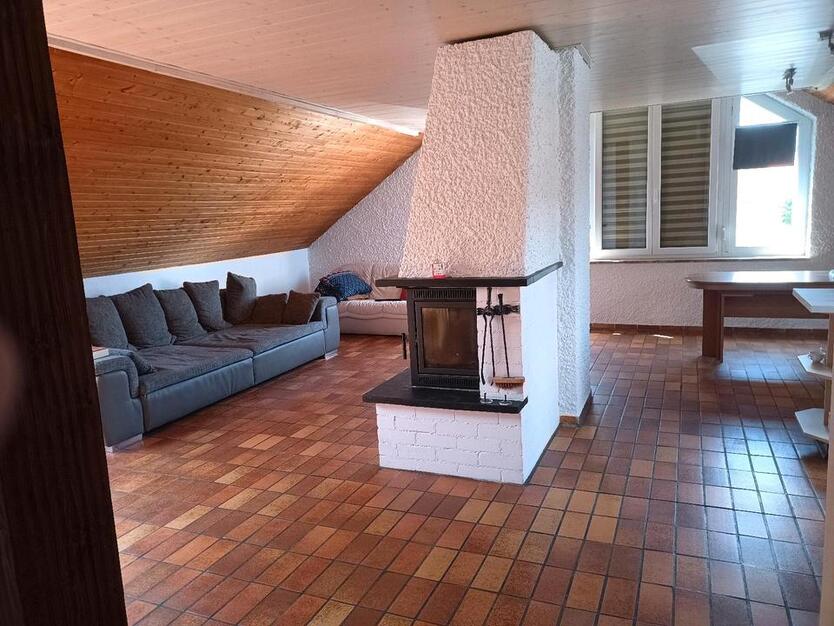 Dachgeschoßwohnung Gerlenhofen.