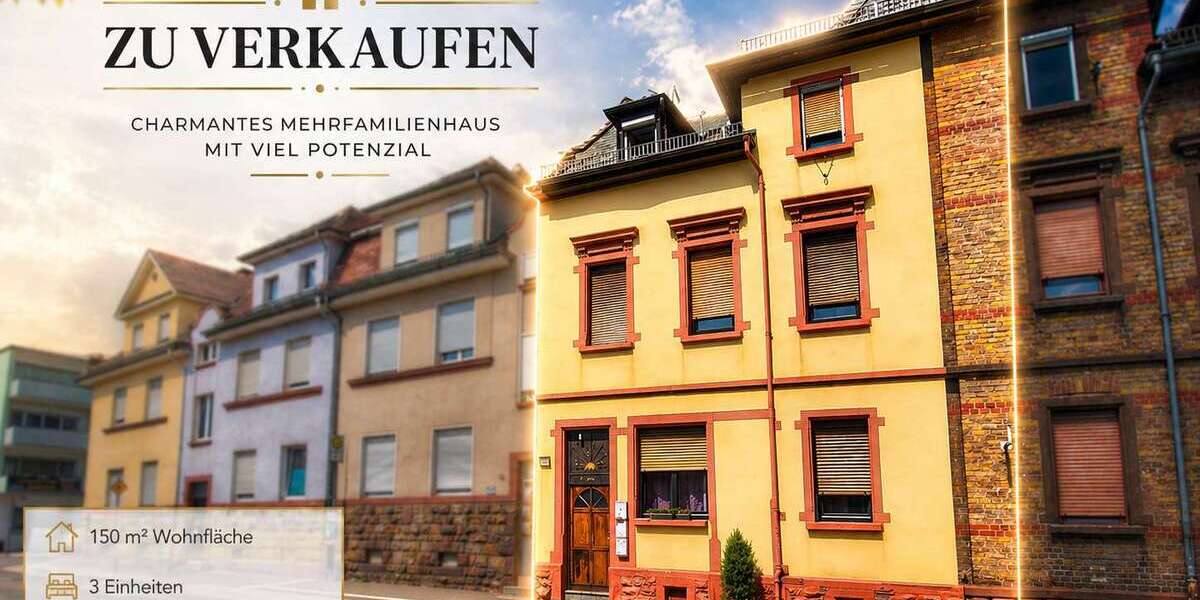 Einfamilienhaus Worms Westliche Vororte - 6 Zimmer, 150 m&sup2;, 299.000&euro; | Angebot:26382536