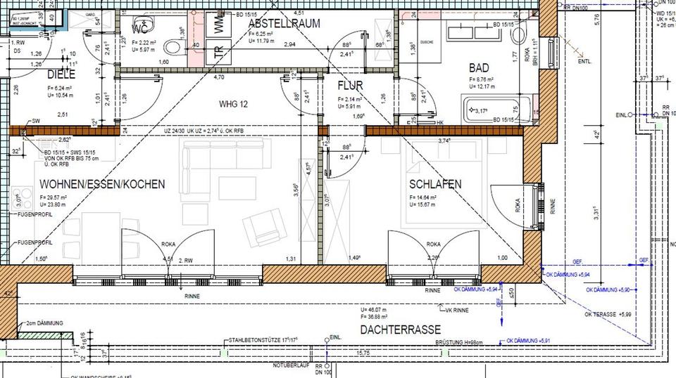 Einfamilienhaus Wadern - 2 Zimmer, 90 m&sup2;, 1.100&euro; | Angebot:21550488