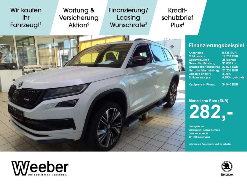 Skoda Kodiaq 75.353 km 34.930 € Weil der Stadt 71263