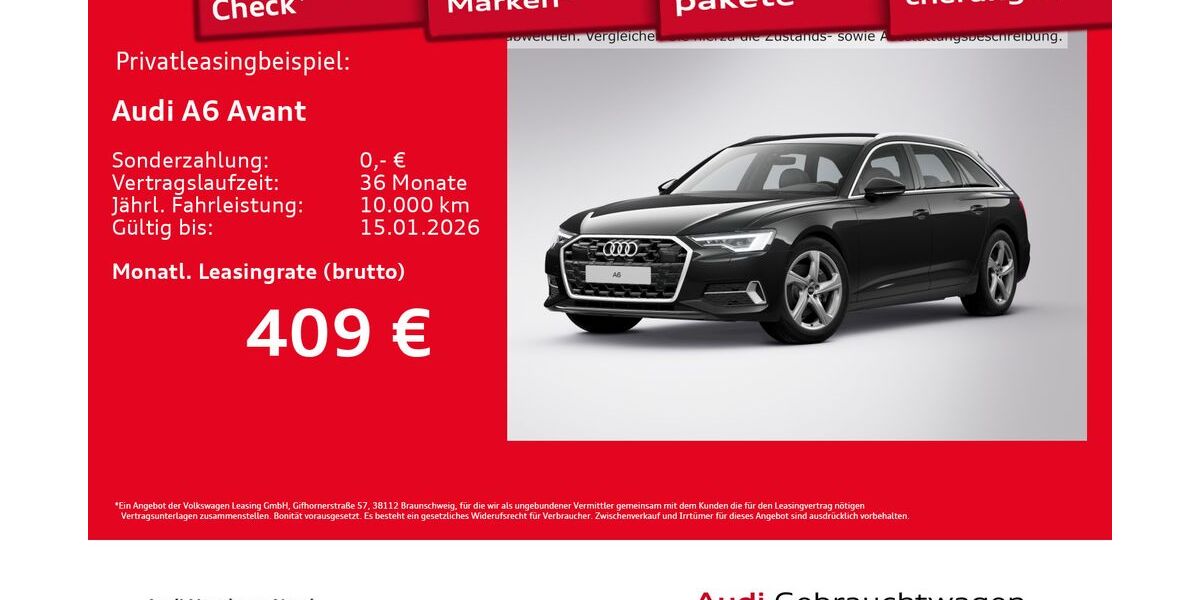 Audi A6 17.348 km 50.880 &euro; Hamburg 22419