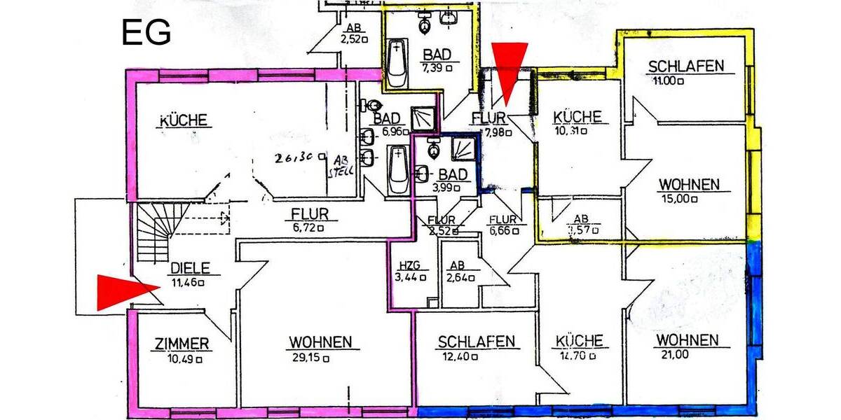 Bauernhaus, Landhaus Rastede Hankhausen II - 9 Zimmer, 240 m&sup2;, 480.000&euro; | Angebot:25777885