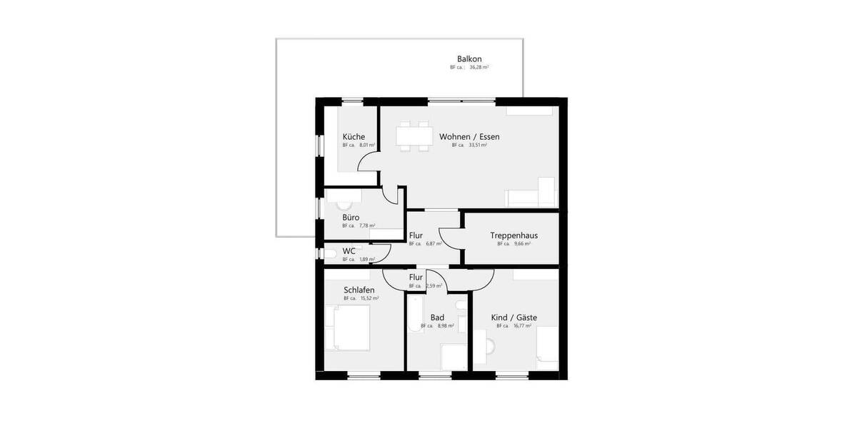 Etagenwohnung Haltern am See Haltern - 4 Zimmer, 104 m&sup2;, 295.000&euro; | Angebot:25277690