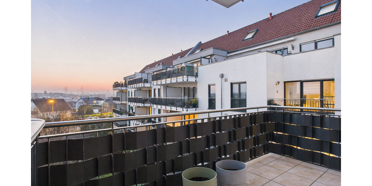 Vermietete 2-Zimmer-Wohnung mit Balkon und TG-Stellplatz in einem modernen Gebäude aus 2015 - Etagenwohnung Frankfurt am Main / Kalbach Kalbach | Angebot:25510376