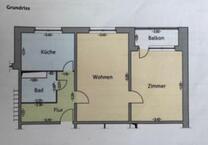 möblierte 2-Zimmer Whg. in Lichtenhagen Sternberger Str.