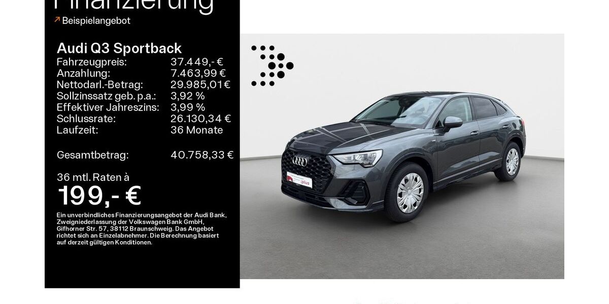 Audi Q3 7.600 km 37.449 &euro; Büdingen-Düdelsheim 63654