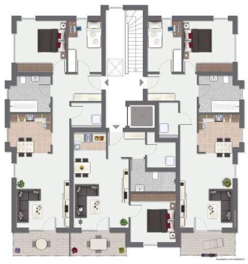 Etagenwohnung Wismar Wismar-Nord - 3 Zimmer, 77 m&sup2;, 329.000&euro; | Angebot:25726248