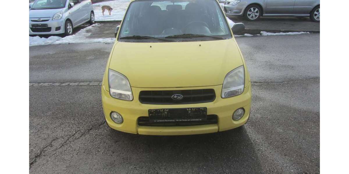 Subaru Justy 190.575 km 390 &euro; Grünkraut-Gullen 88287