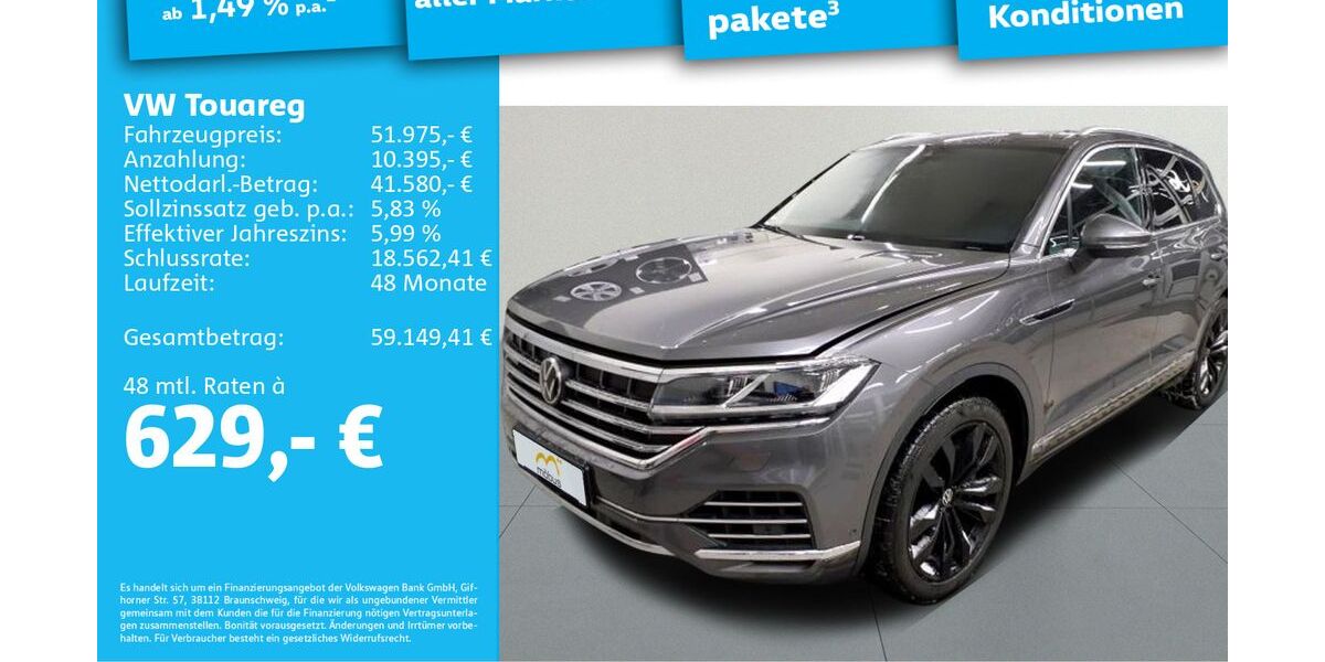 VW Touareg 54.104 km 51.975 &euro; Berlin 13088