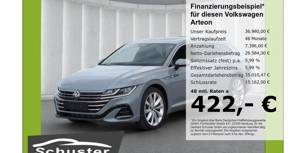 VW Arteon 19.877 km 35.480 &euro; Ruhstorf 94099