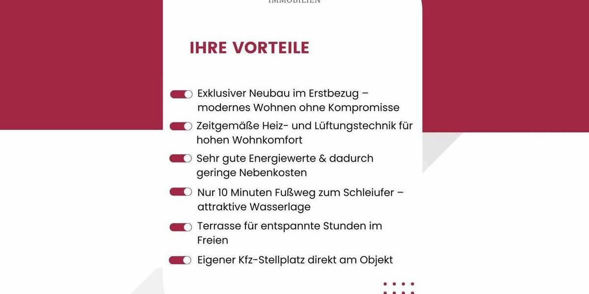 Etagenwohnung Kappeln - 2 Zimmer, 59 m&sup2;, 229.000&euro; | Angebot:25776504