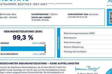 Mercedes-Benz EQB 11.300 km 37.780 &euro; Osterholz-Scharmbeck 27711