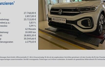 VW T-Roc 26.060 km 27.748 &euro; Reichenberg 97234