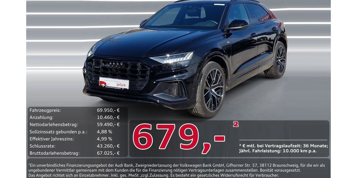 Audi Q8 32.940 km 67.950 &euro; Ingolstadt 85057