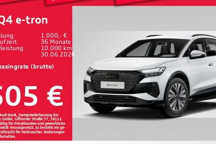 Audi Q4 e-tron 8.727 km 48.481 &euro; Eching 85386