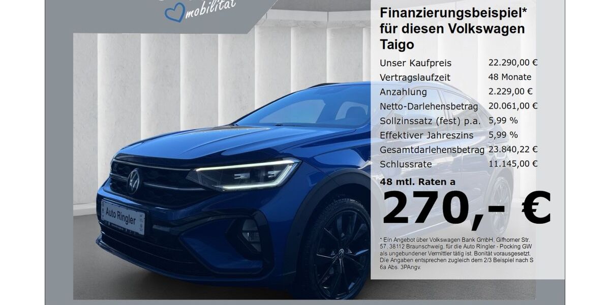 VW Taigo 36.557 km 22.290 &euro; Pocking 94060