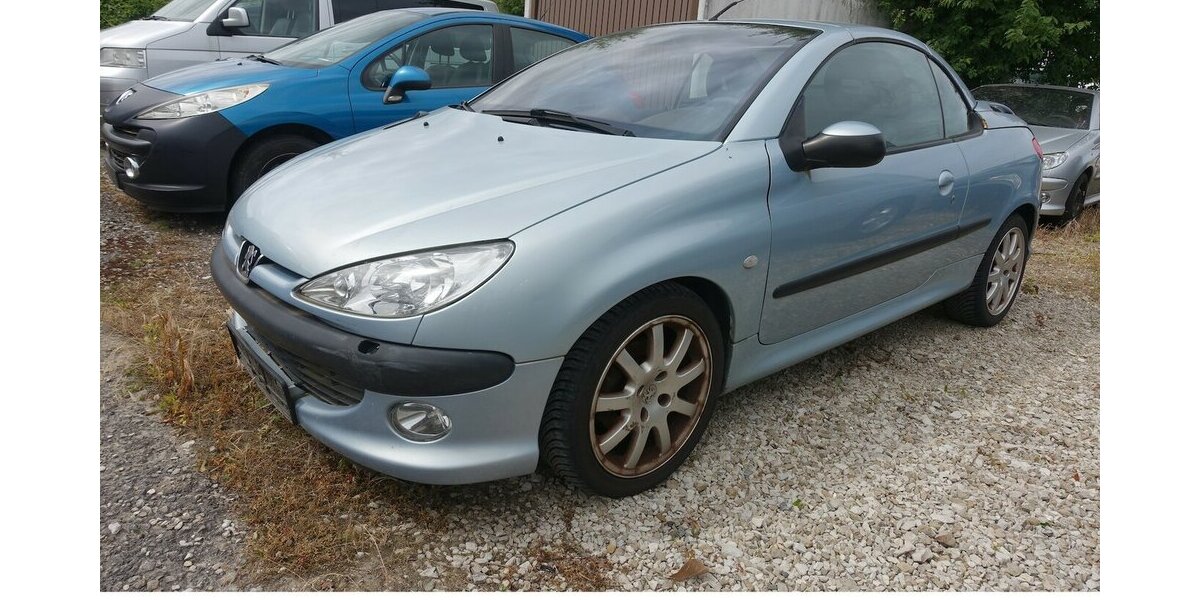 Peugeot 206 CC Platinum ohne TÜV fahrbereit 161.500 km 400 &euro; Neumarkt/OPf 92318