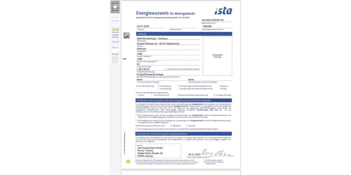 Etagenwohnung Wallenhorst - 3 Zimmer, 95 m&sup2;, 248.900&euro; | Angebot:24549398