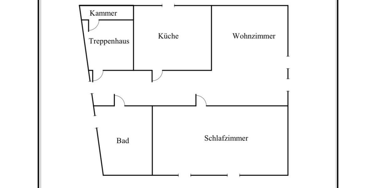 2 Raum Wohnung 2 zimmer