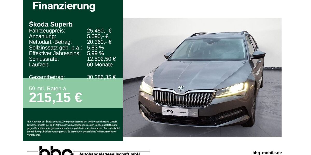 Skoda Superb 82.226 km 25.450 &euro; Albstadt 72458