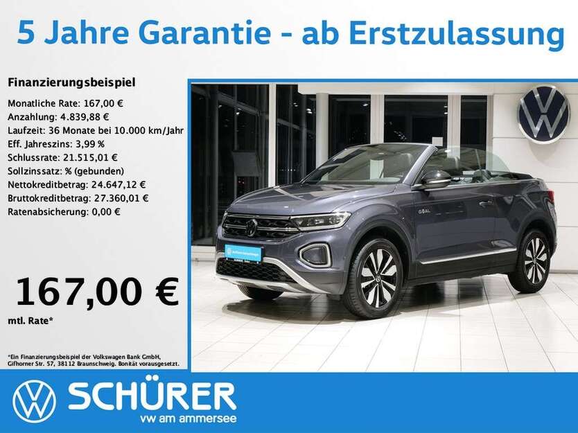 VW T-Roc 9.959 km 29.487 € Dießen am Ammersee 86911