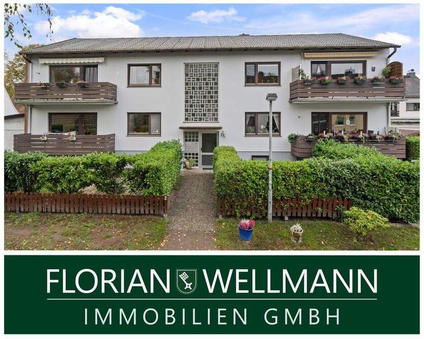 Lilienthal-Butendiek | Charmante 3-Zimmer-Eigentumswohnung mit Balkon in gepflegtem Mehrfamilienhaus 3 zimmer