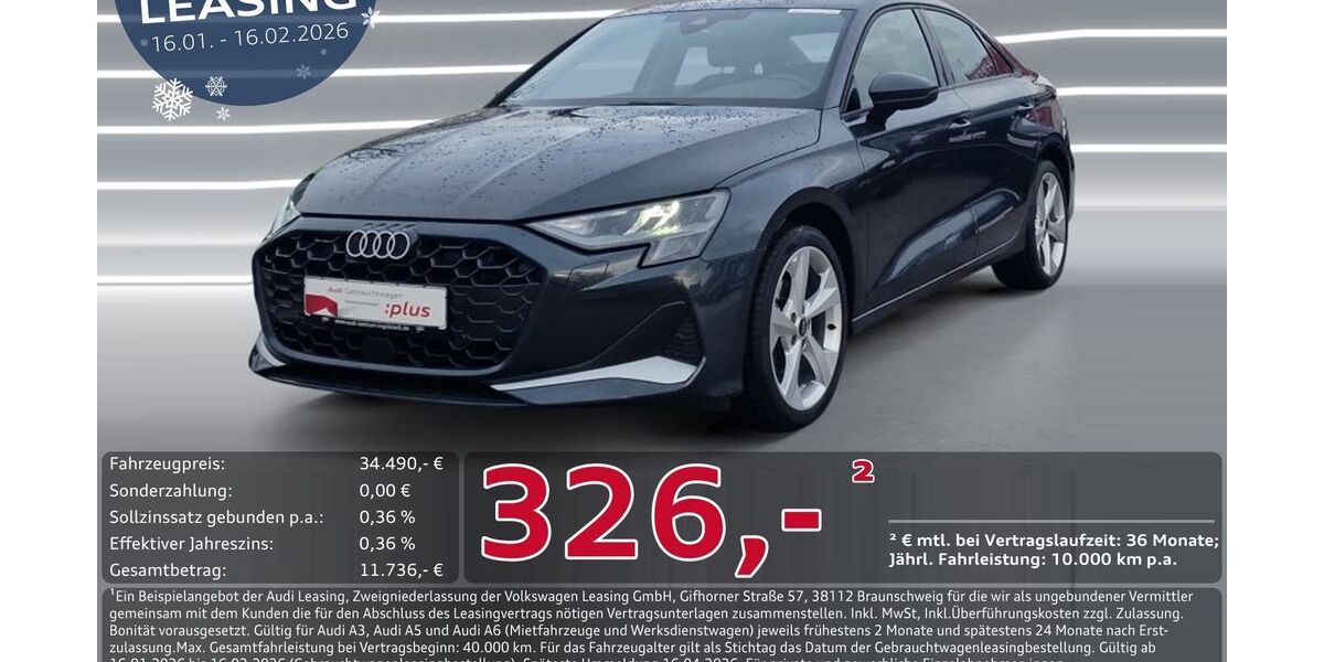 Audi A3 14.662 km 32.980 &euro; Ingolstadt 85057