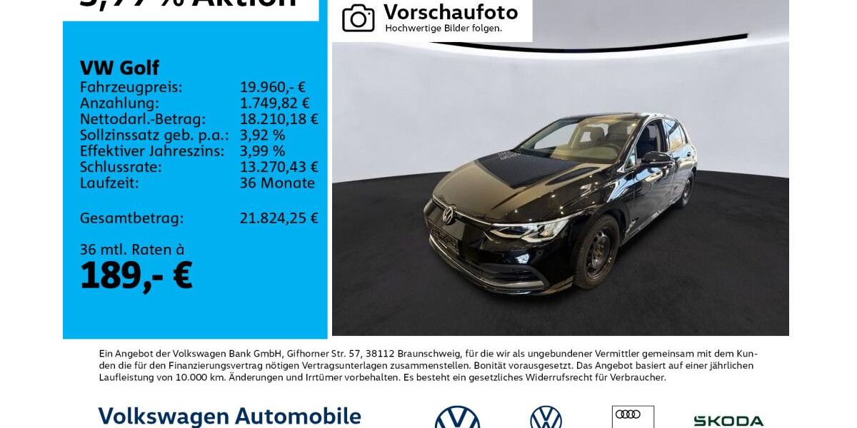 VW Golf 48.938 km 19.660 &euro; Leipzig 04178