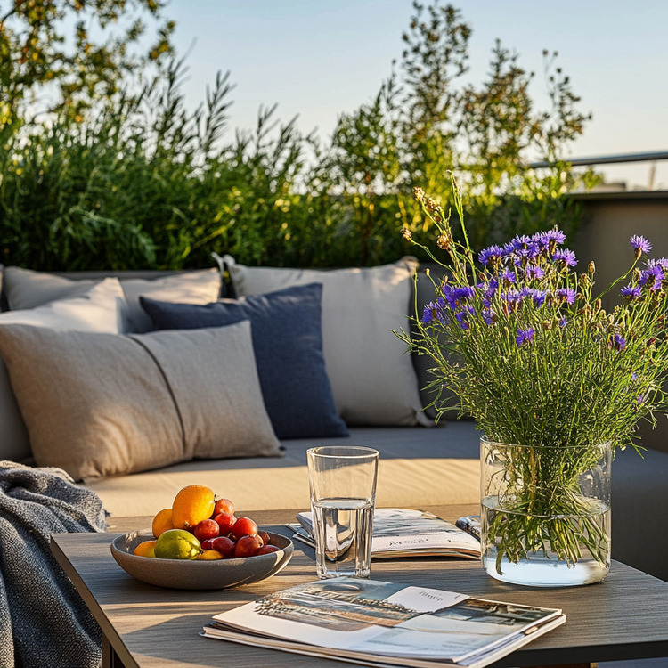 #Stadtleben vereint mit Naherholung-Maisonette mit kleinem Dachgarten#