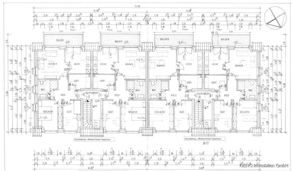 Etagenwohnung Berne / Bardenfleth Bardenfleth - 3 Zimmer, 70 m&sup2;, 269.000&euro; | Angebot:24424957